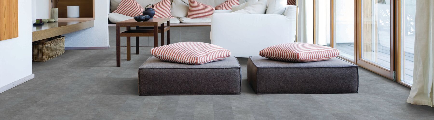 How to add colour to a room through flooring and decor